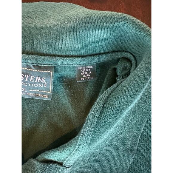 Masters Collection Augusta National Men Polo Shirt Golf Short Sleeve Green XXL - Picture 5 of 6